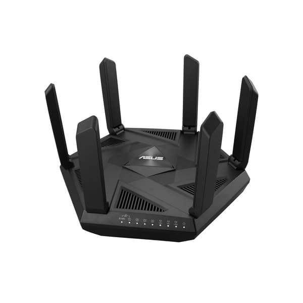 ASUS RT-AXE7800 - trådlös router - Wi-Fi 6E - skrivbordsmodell
