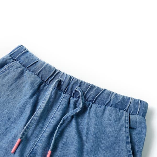 Barnshorts denimblå 116