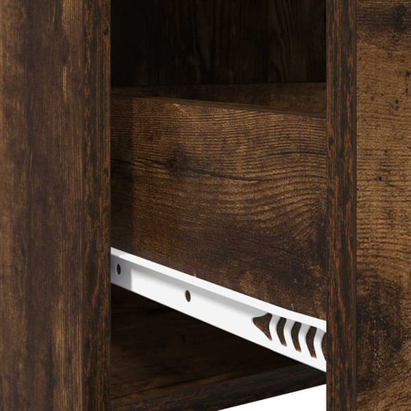 Sideboard Rökt ek 40 x 36 x 80 cm Konstruerat trä