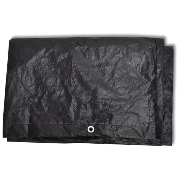 Överdrag för trädgårdsmöbler 2 st 8 öljetter 172x113cm