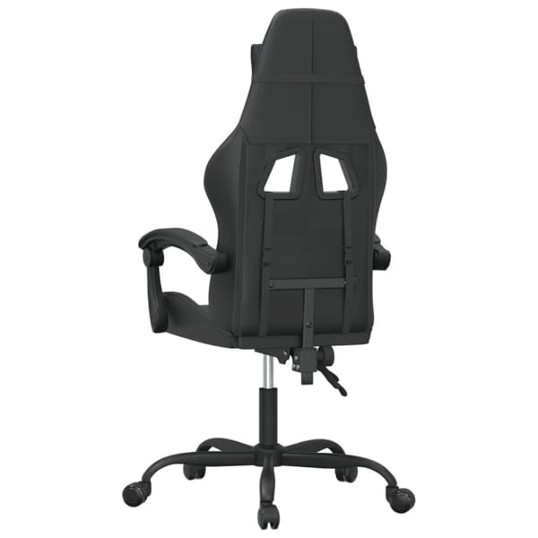 Gamingstol svart konstläder
