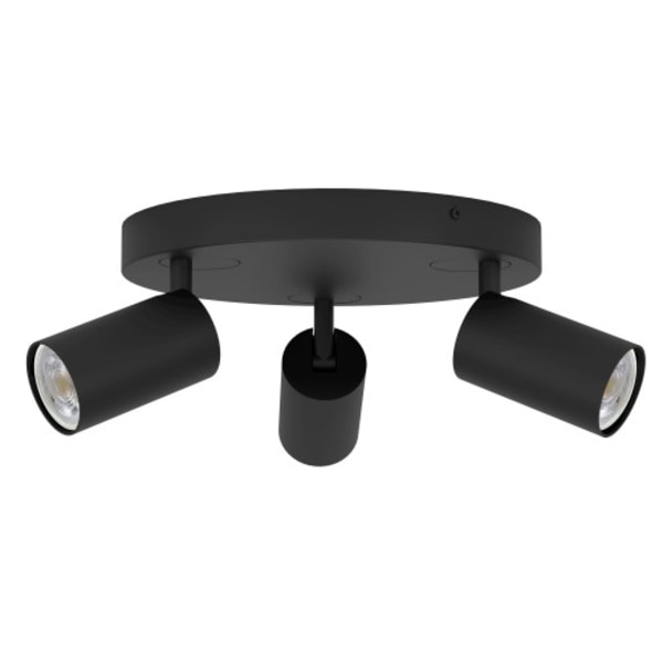 EGLO - Telimbela-Z Smart Spot Roundel - Black - RGB + Tunable White - Zigbee & Bluetooth