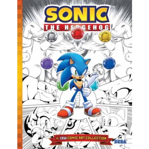Sonic the Hedgehog: The IDW Comic Art Collection (inbunden, eng)
