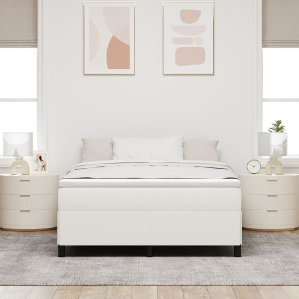 Bäddfjäder Gräddvit 160 x 200 cm Kordread tyg