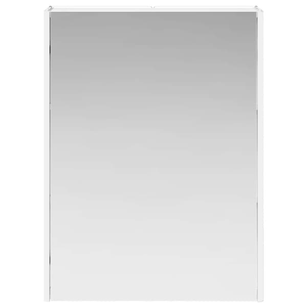 Badrumsspegelskåp Vit 53,5 x 15,5 x 70 cm Konstruerat trä