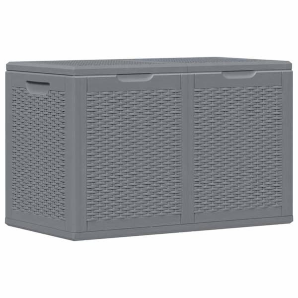 Dynbox grå PP rotting 180 l