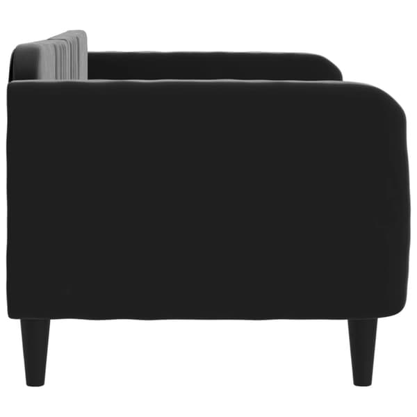 Dagbädd svart 80x200 cm sammet