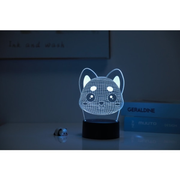 iTotal - 3D LED Lamp - SHIBA