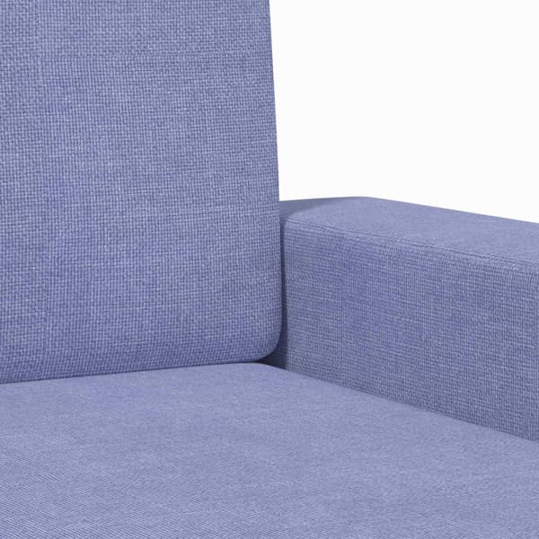 Fåtölj Jeansblå Tyg