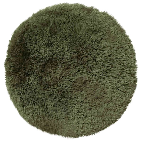 Kuddöverdrag 2 st HEERLEN Grön Ø 30 cm PV Fleece