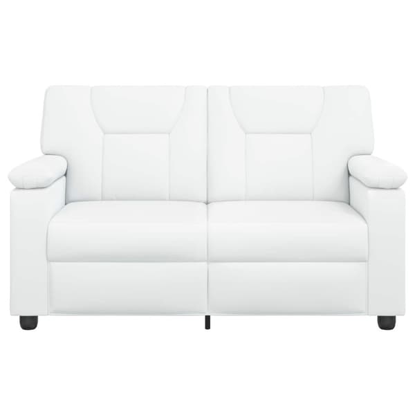 Soffa Vit 151 x 85 x 93 cm Konstläder