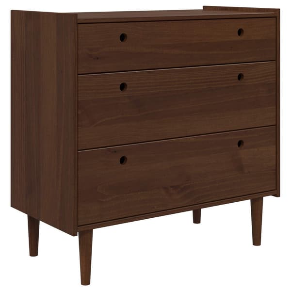 Kommode BILBAO Mörk karamell 90 x 45 x 89 cm