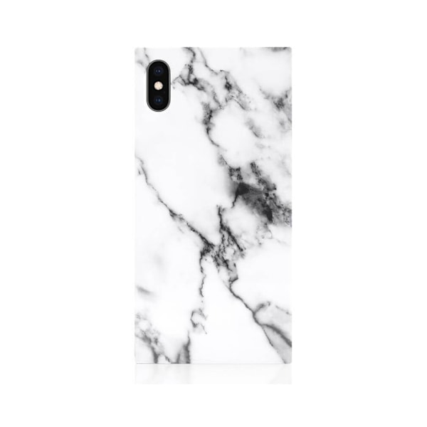 Mobilskal Vit Marble iPhone XS Max