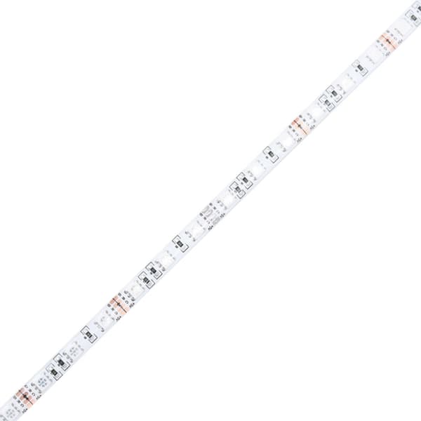 Soffbord med Infinity LEDs brun ek 40x40x51 cm