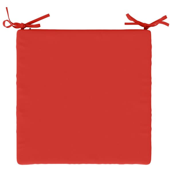 4-delade Sittdynor SOEST 4 st 100% Polyester Röd 40 x 40 x 7 cm