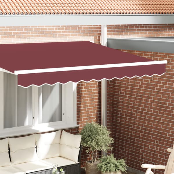 Markiskappa Ersättning Burgundy Rand 2,5 m Polyester