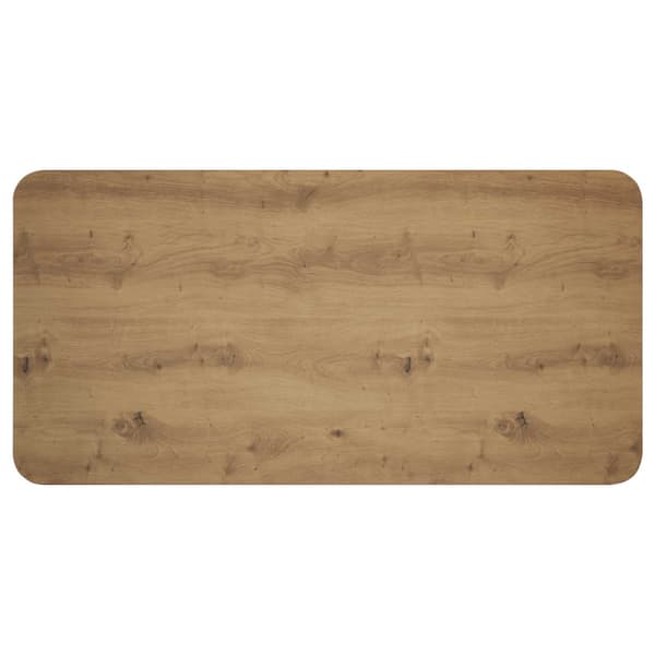 Matbord 100 x 50 x 75 cm Konstruerat trä Artisan-ek Rektangulär