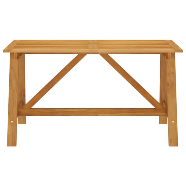 Matgrupp för trädgården 5 delar beige