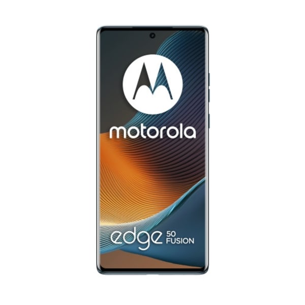 Motorola Edge 50 Fusion - skogsblå - 5G pekskärmsmobil - 256 GB - GSM Blå