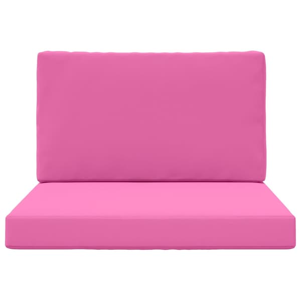 Utomhus Soffa Kudde 2 pcs Rosa Polyester