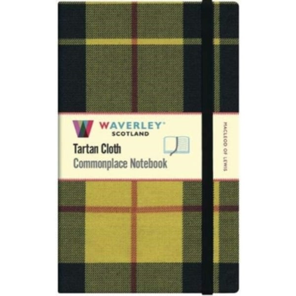 Waverley Notebooks: Macleod of Lewis Tartan Cloth Commonplace Large Notebook (inbunden, eng)