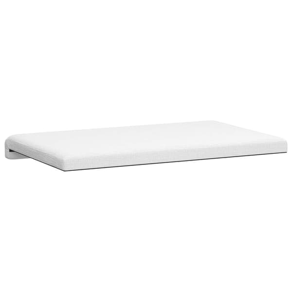 Bänk kudde Tyg Vit Djup 35 cm