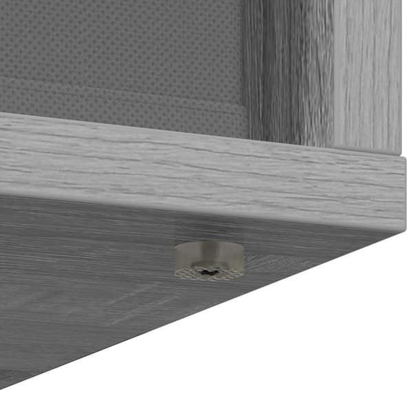 Sideboard med låda Grå Sonoma 25,5 x 22 x 69,5 cm