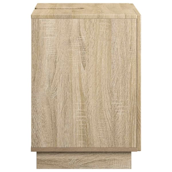 Badrumsskåp Sonoma-ek 60 x 41 x 58 cm Konstruerat trä