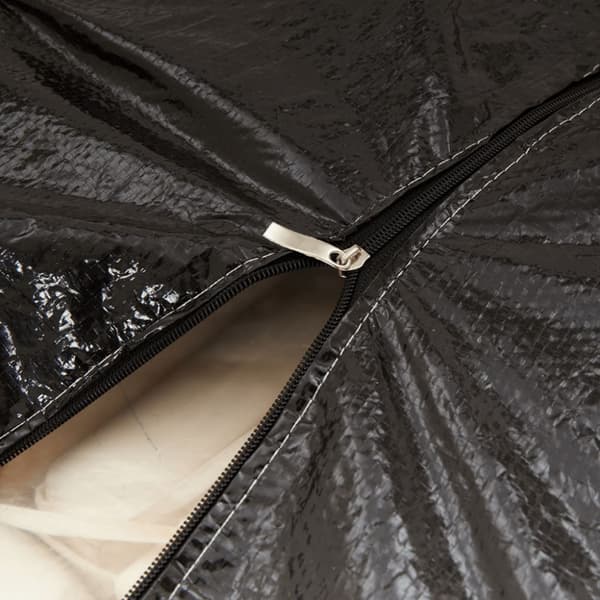 Dynväska 2 st svart 135x40x55 cm polyeten