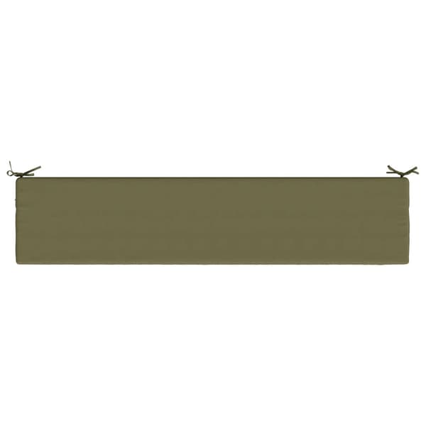 Bänk kudde SOEST 100% Polyester Olivgrön 180 x 40 x 5 cm