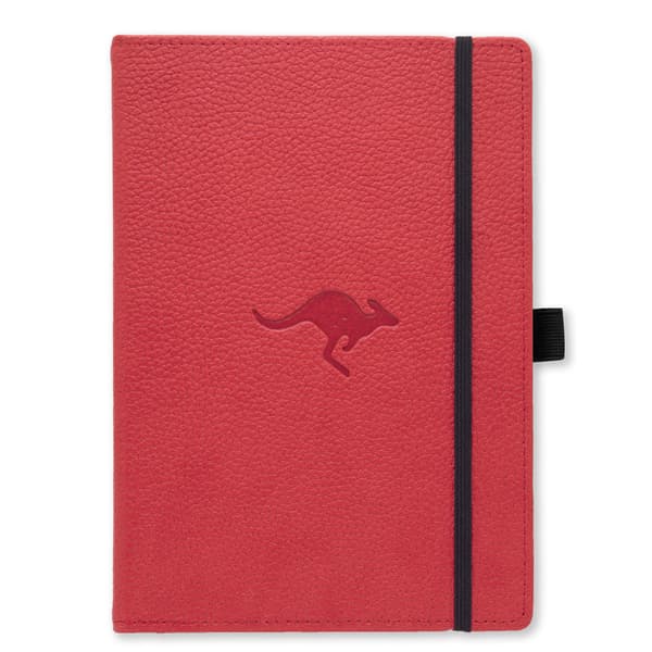 Dingbats* Wildlife A5+ Plain - Red Kangaroo Notebook