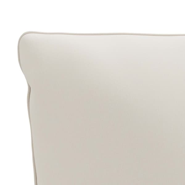 1-delad ryggkudde PUTTEN 100% Polyester Vit 120 x 40 x 15 cm