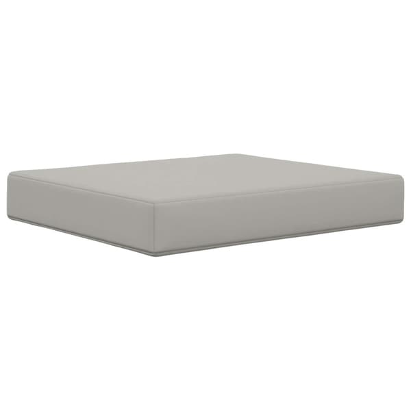 Utomhus Soffa Kudde 2 pcs Grå Polyester