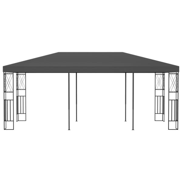 Paviljong 3x6 m antracit tyg