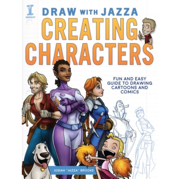 Draw With Jazza - Creating Characters (häftad, eng)