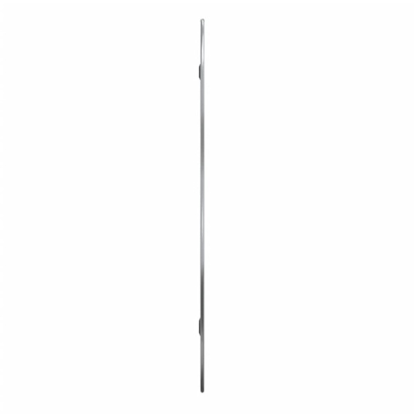 Väggspegel silver 100x45 cm