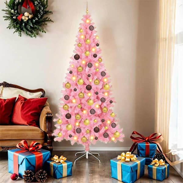 Julgran Rosa 180 cm PVC
