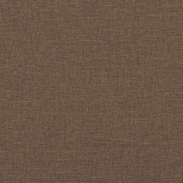 3-sitssoffa brun 180 cm tyg
