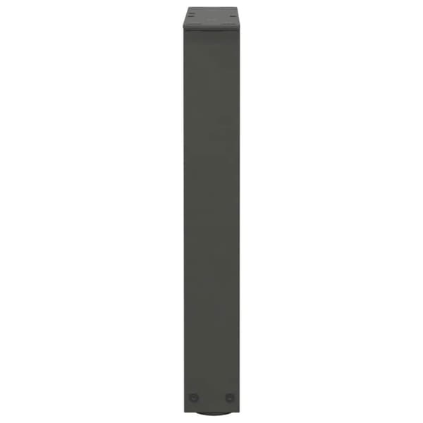 Soffbordsben V-formade 2 st antracit 38x(42-43,3) cm stål