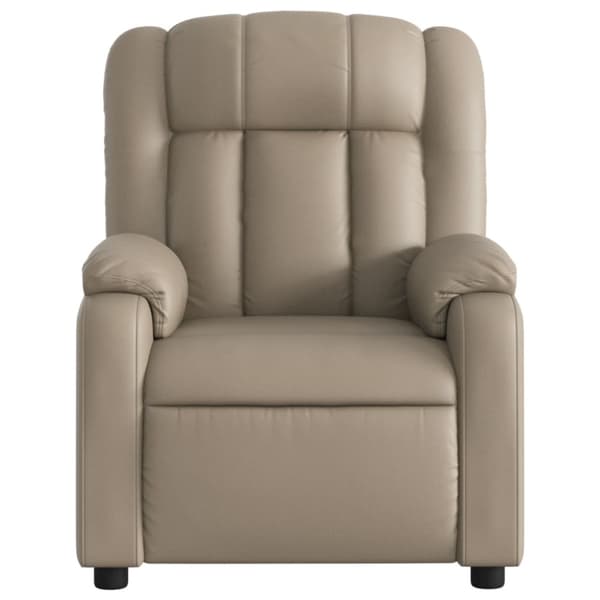 Reclinerfåtölj cappuccino konstläder