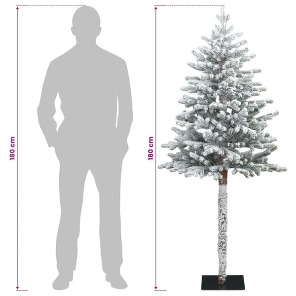Plast Hingad Julgran 180 cm 300 LED-lampor Varmvit