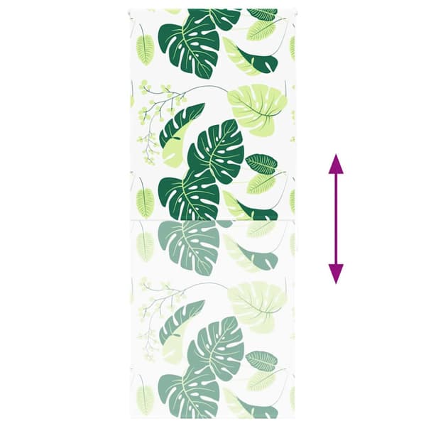 Rullgardin för dusch 100x240 cm tyg bredd 96 cm