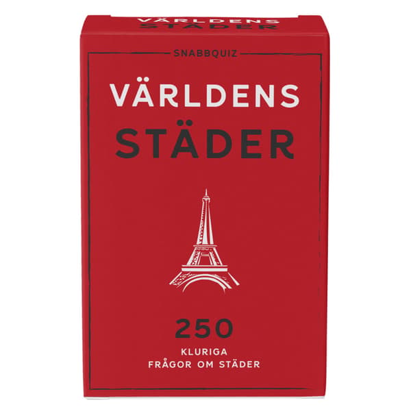 Världens städer : SnabbQuiz (bok)