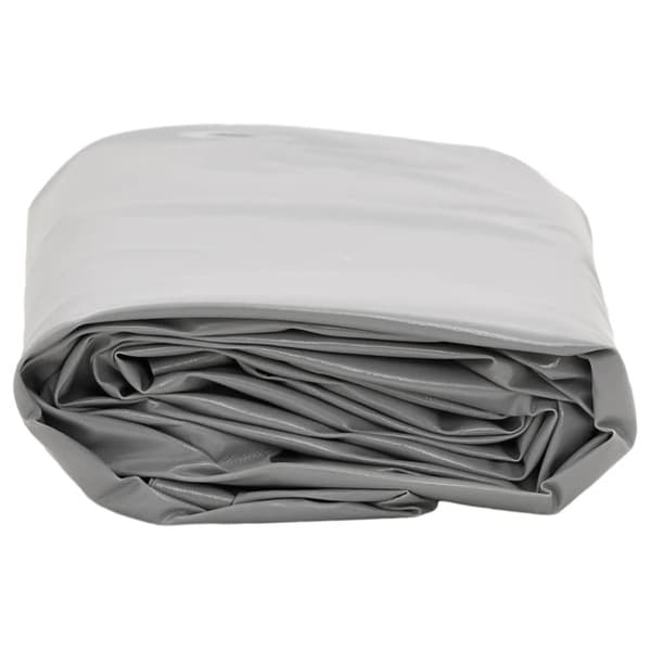 Presenning grå 5x8 m 650 g/m²