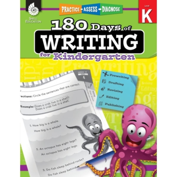 180 Days™: Writing for Kindergarten (häftad, eng)