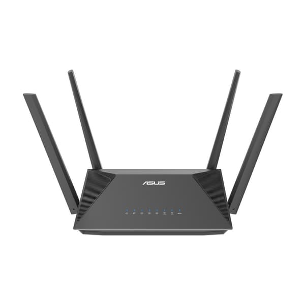 ASUS RT-AX52 - trådlös router - Wi-Fi 6 - skrivbordsmodell