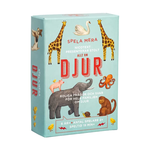 Spela mera: Allt om djur (bok)