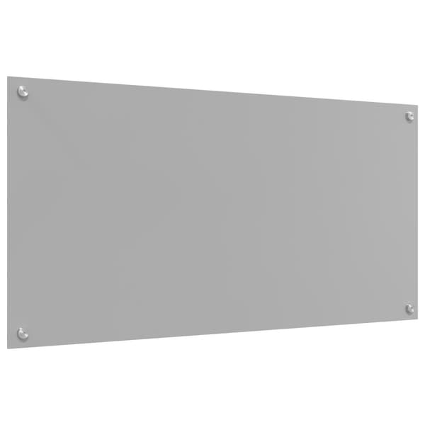 Köksskydd Ljusgrå 100 x 50 cm härdat glas