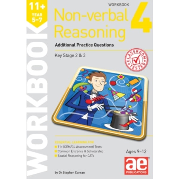 11+ Non-verbal Reasoning Year 5-7 Workbook 4 (häftad, eng)