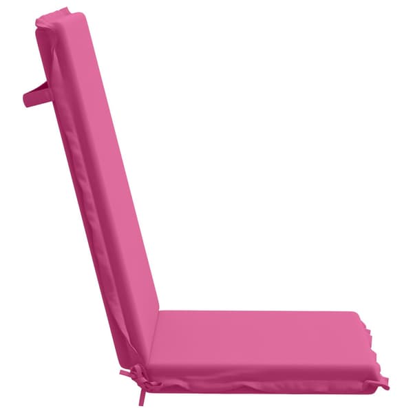 Dyna till stol med hög rygg GEMERT 2 st 100% Polyester Rosa